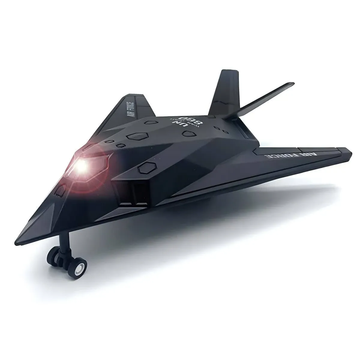 Liberty Imports F-117 Fighter Jet Diecast Metal Military Stealth Airplane Toy - 1 ...