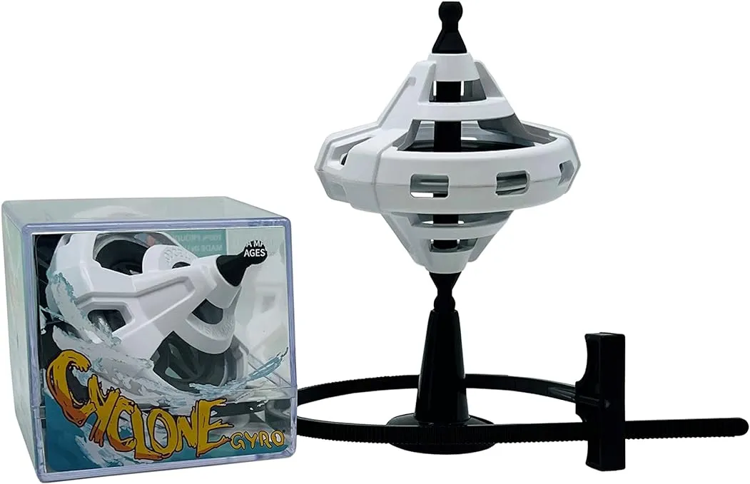 TEDCO's Cyclone Gyro The Amazing Physics Toy Colors May Vary