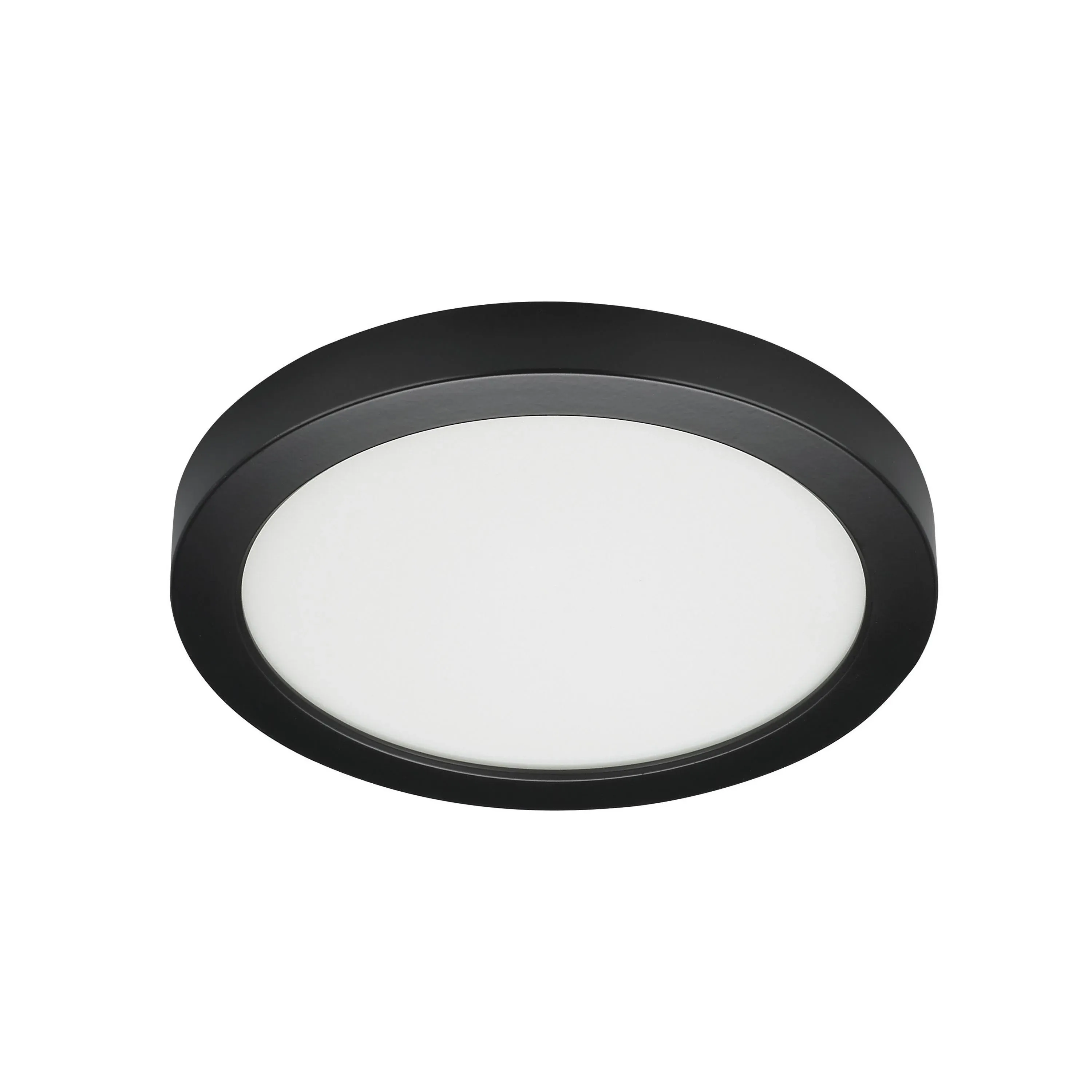 Satco Lighting 9" Wide Integrated LED Flush Mount Round Drum Ceiling Fixture - 3000K