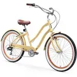 Sixthreezero EVRYjourney Women's 26-inch 7-Speed Step-Through Hybrid Cruiser Bicycle Cream