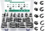 110PCS Cable Clamps Assortment Kit,10 Sizes 1/4&#034; 5/16&#034; 3/8&#034; 1/2&#034; 5/8&#034;  Stainless