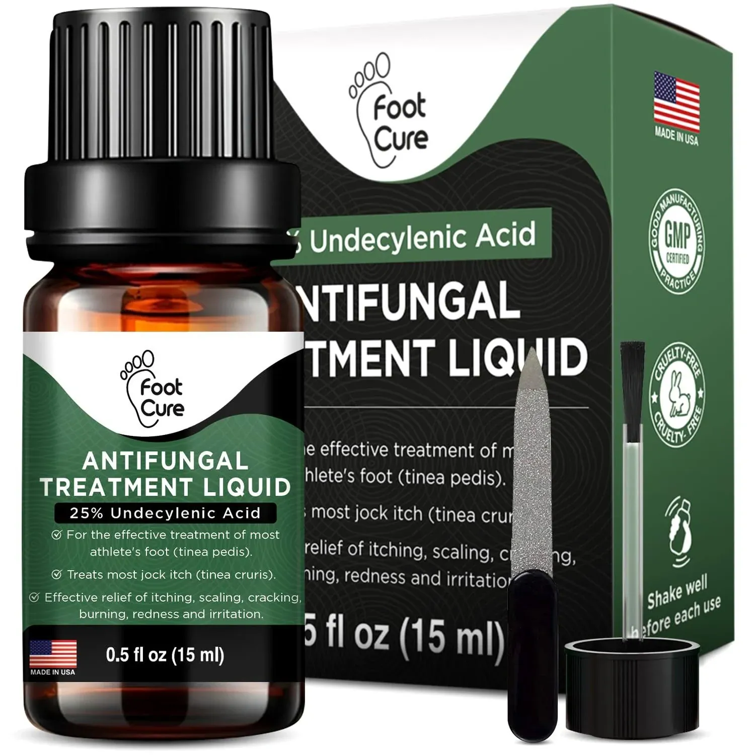 Extra Strong Finger & Toenail Fungus Treatment Organic & USA Made Nail Fungus