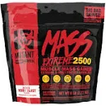 Mutant Mass Extreme Gainer – Whey Protein Powder – Build Muscle Size and Strength – High Density Clean Calories (Jacked Berry Blast, 6 lbs)