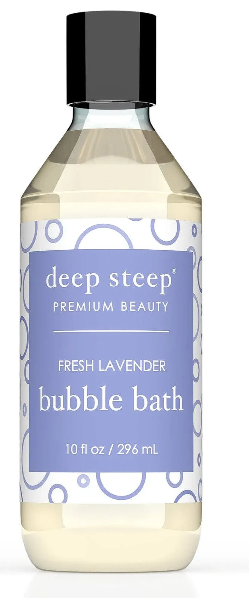 Deep Steep Bubble Bath Fresh Lavender 10 oz Liquid