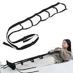 Bed Ladder, Bed Ladder Assist Pull Up Sit Up with 6 Handles, Adjustable Rope Bed Ladder Strap, Bed Rope Ladder Helper for Seniors, Pregnant, Handicap, Injury