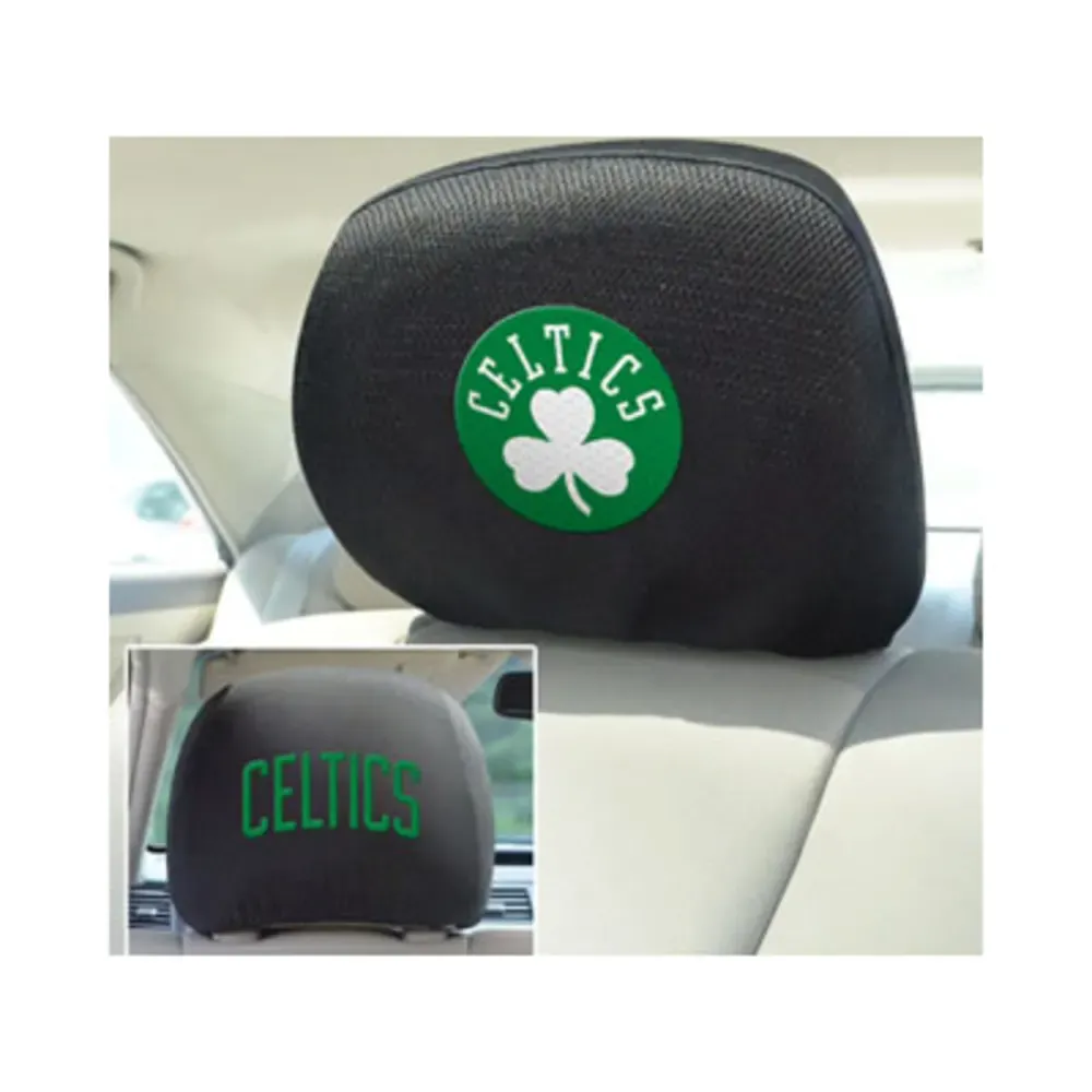 BOSTON CELTICS Fanmats NBA Headrest Cover Set, 2 Piece