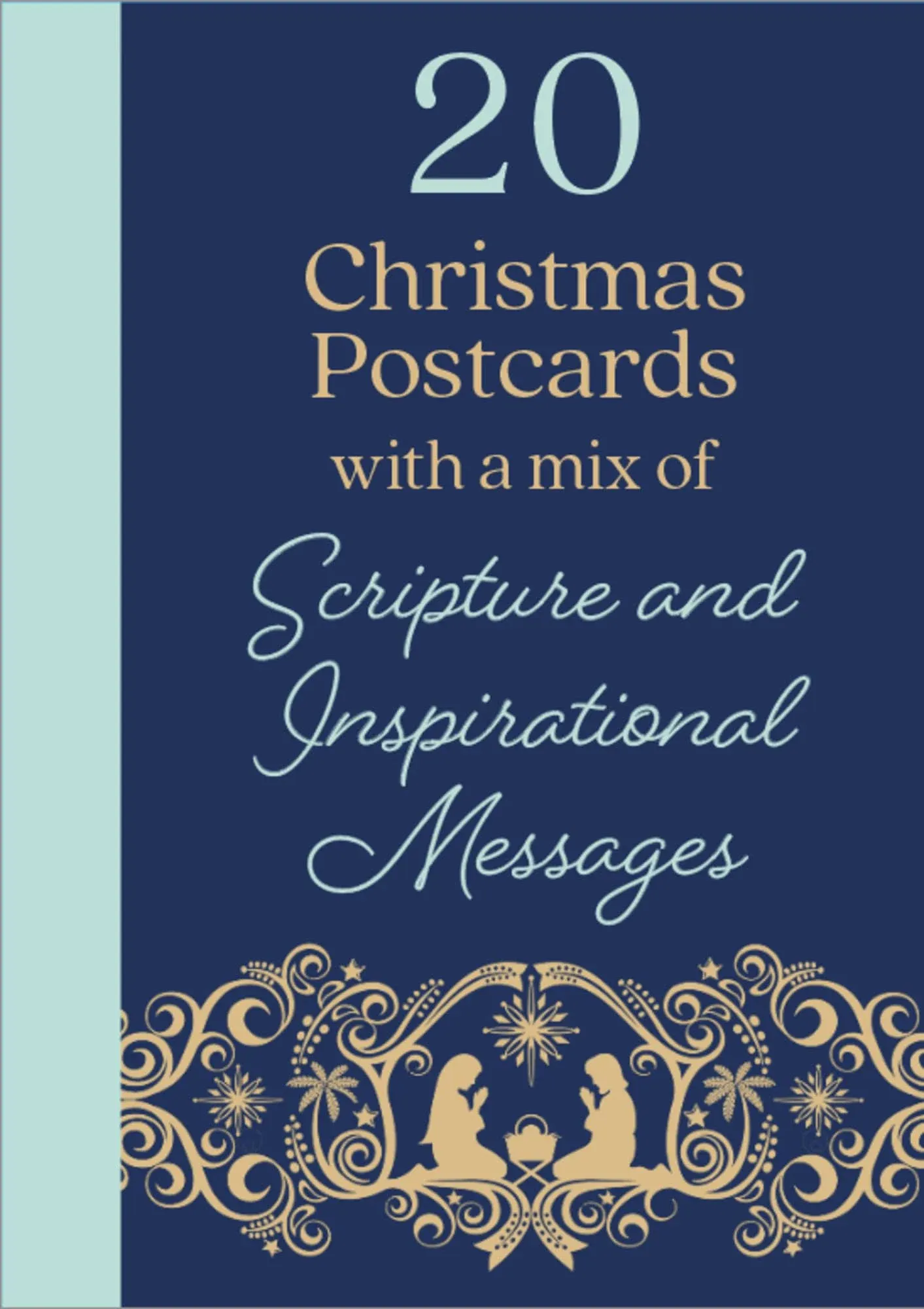 SOACB - (In)Courage - Card-Boxed-Christmas-Inspirational Christmas Postcard Book (Pack of 20)