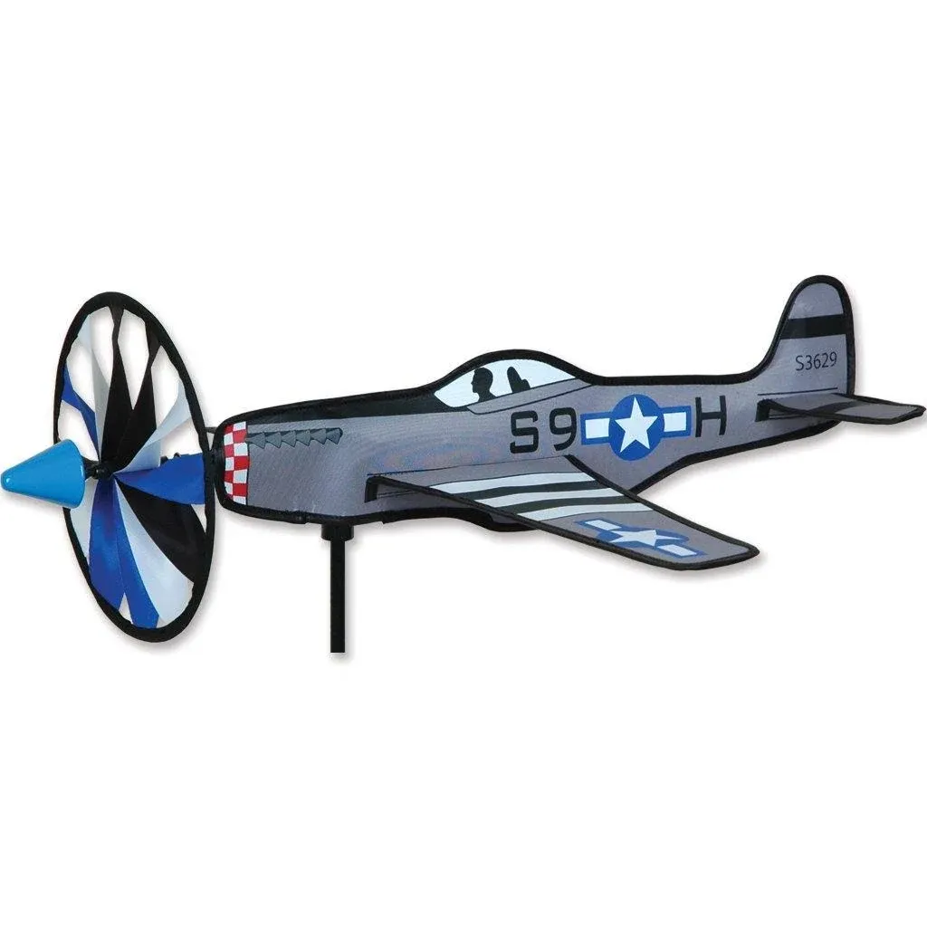 Premier Kites P-51 Mustang Airplane Wind Spinner