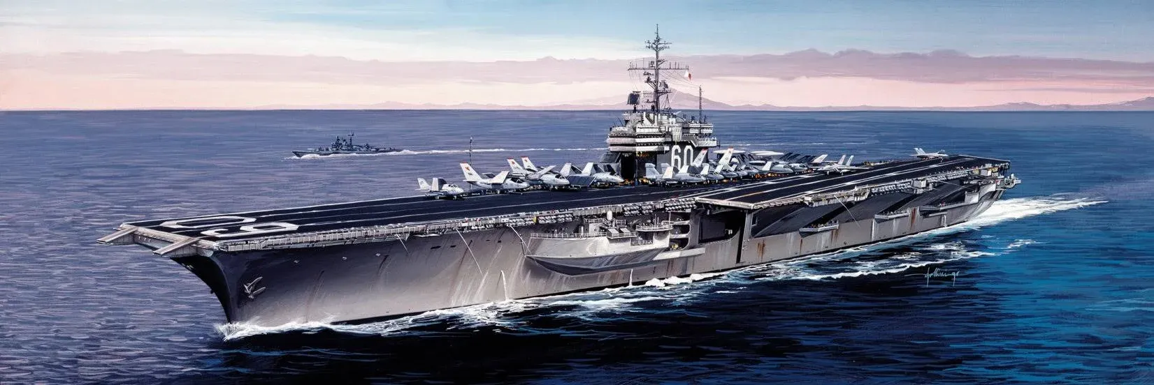 ITALERI 5520 1:720 USS Saratoga CV-60