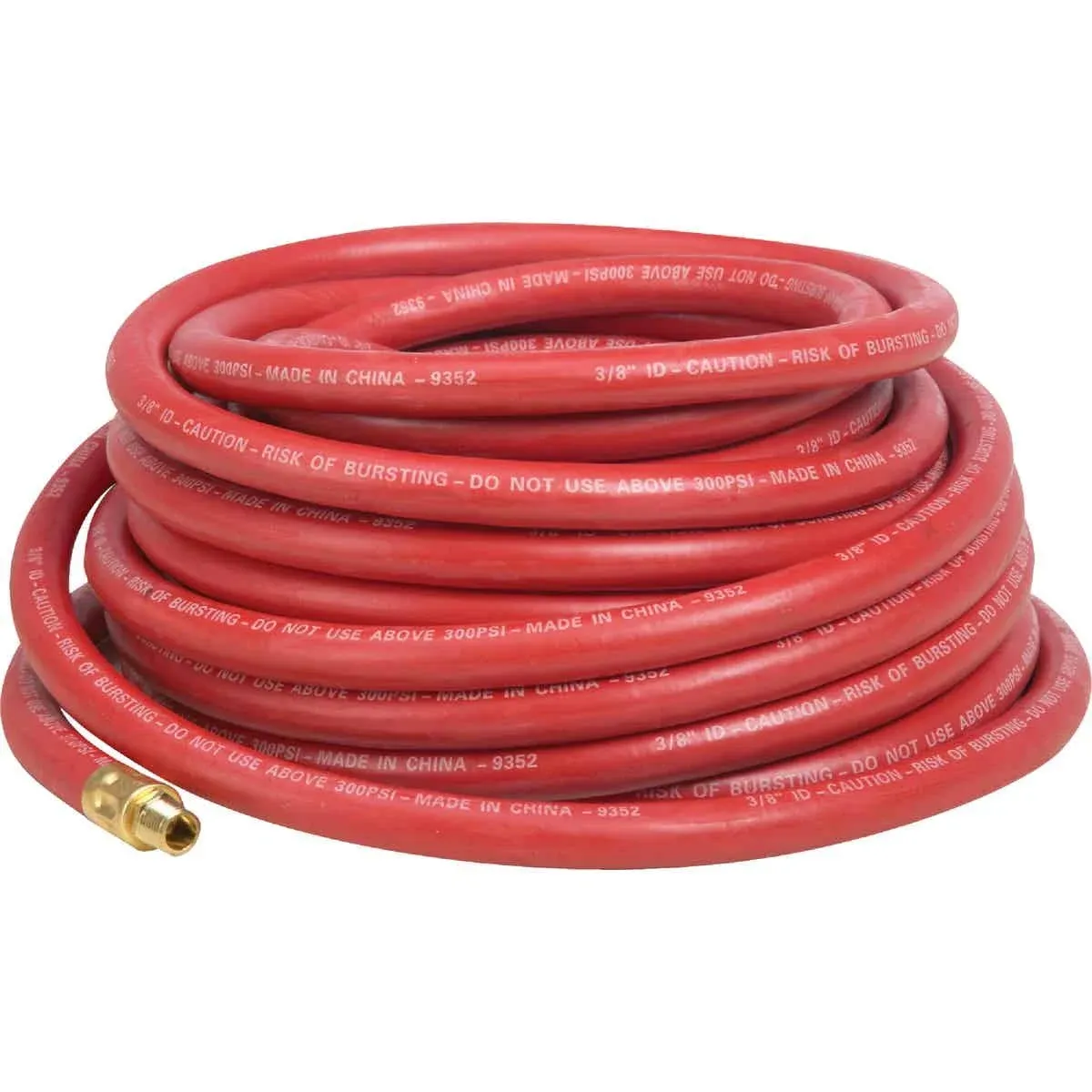 3/8 in. x 50 ft. Rubber Air Hose