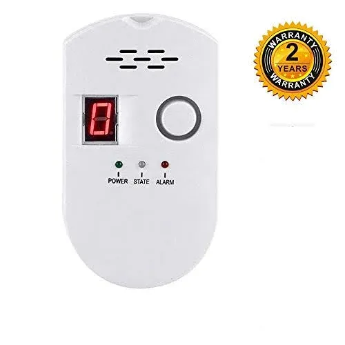 LPG LNG Natural Gas Leak Detector Alarm Warning Sensor Detector Home Security