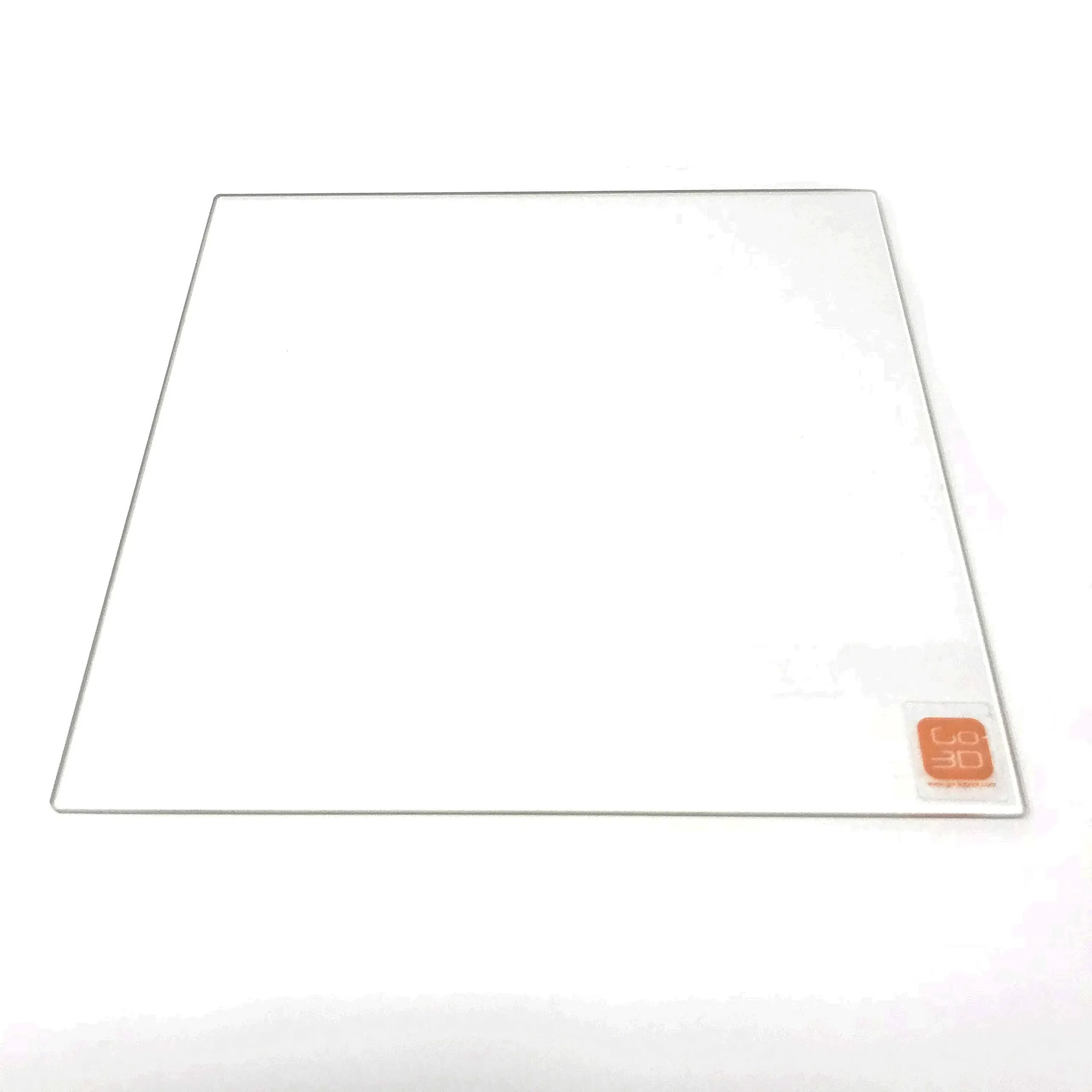 510mm x 510mm Borosilicate Glass Plate/Bed w/Flat Polished Edge for Creality ...