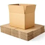 Amazon Basics Cardboard Moving Boxes, 20 Pack, Medium, Brown, 18&#034; x 14&#034; x 12&#034;