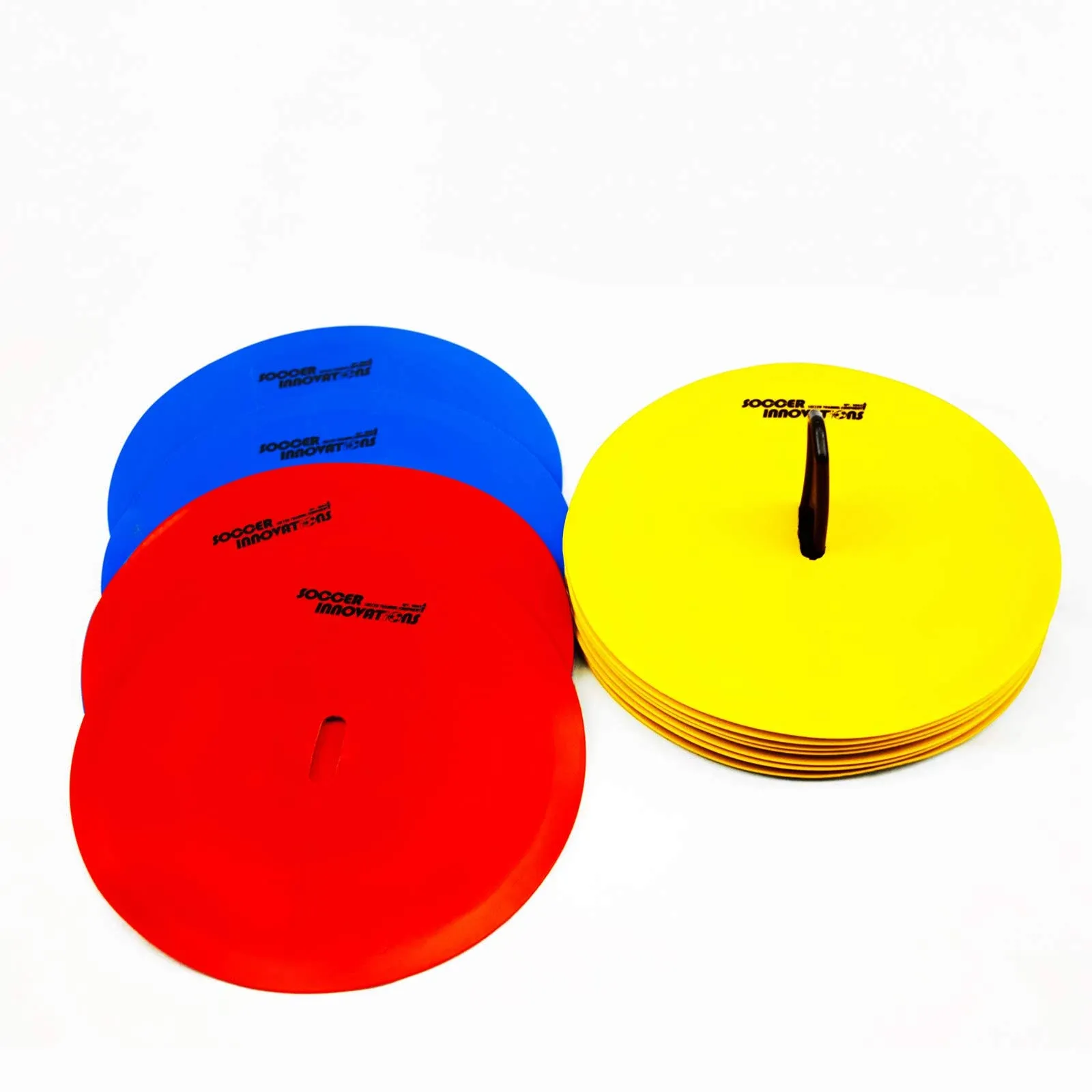 Soccer Innovations Flat Training Disc Markers Multi-Color