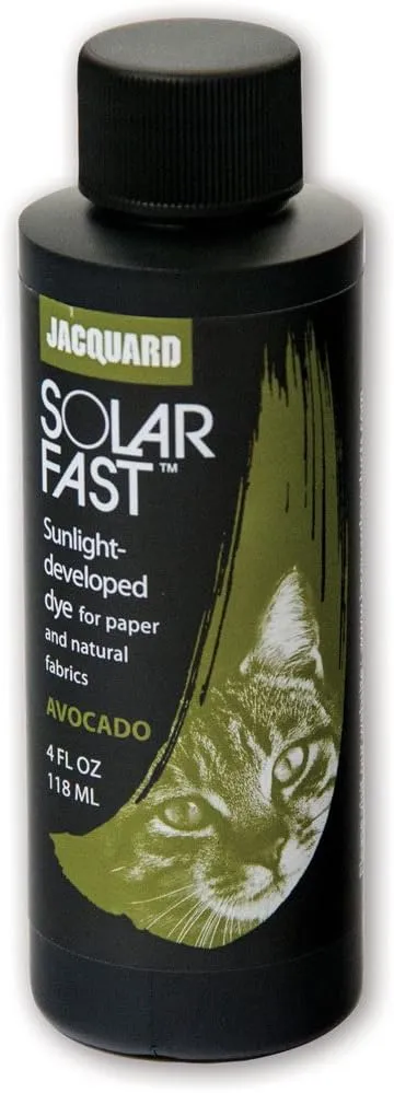 Jacquard SolarFast Dye - 8oz - Violet - Create Remarkably Detailed Photographs, Photograms, and Shadow-Prints on Paper or Fabric - Made in USA