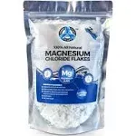 All Natural Magnesium Chloride Flakes, High Potency Absorption, Chloride Wins...