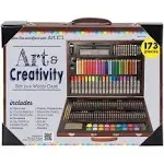 Art 101 Creativity Wood Case Art Set