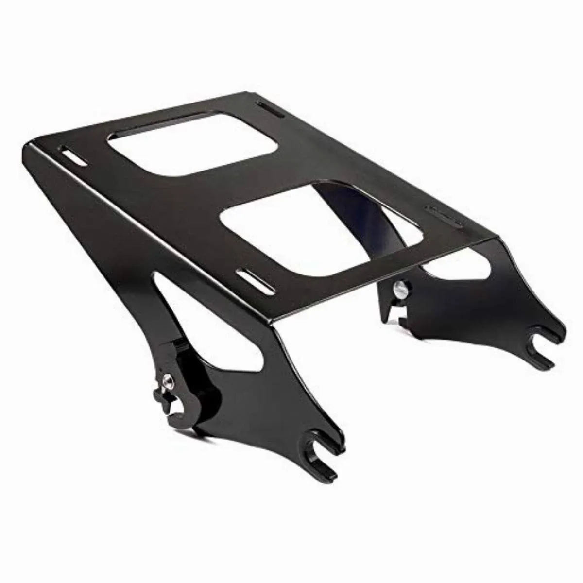 Amazicha Detachable Two 2 Up Tour Pack Pak Luggage Rack Mounting Rack Black C...