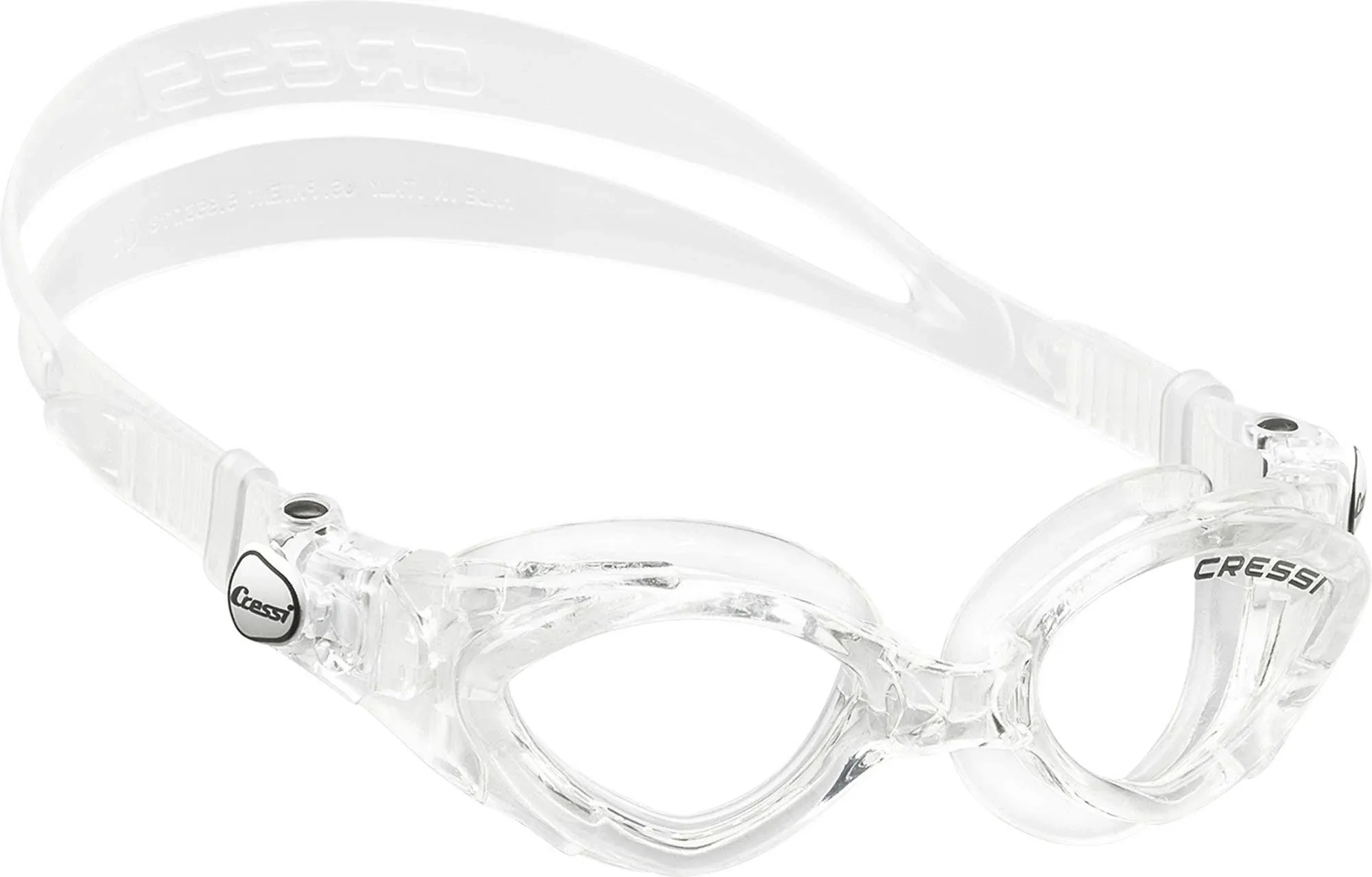 Cressi King Crab Swimming Goggles Clear