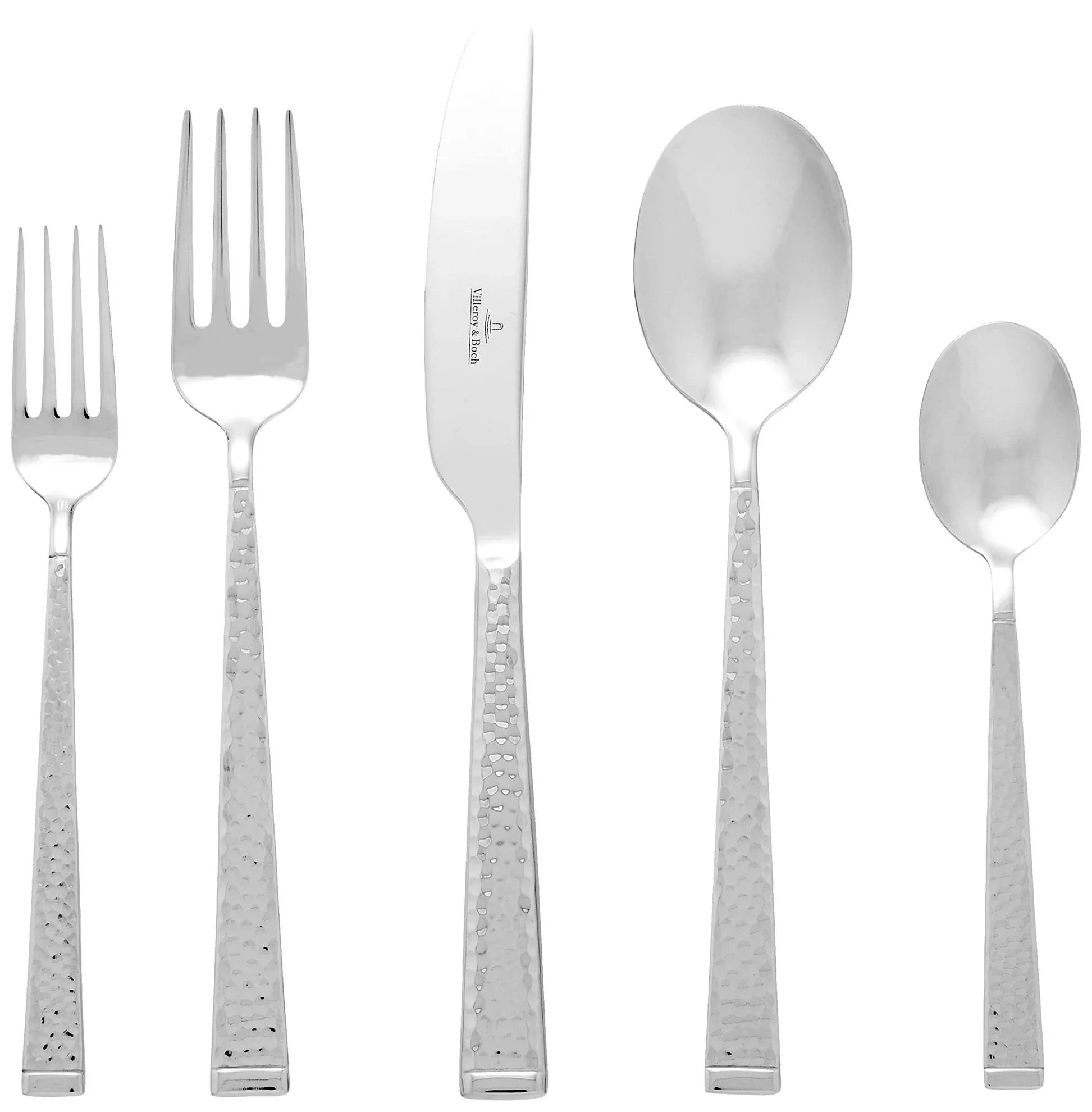 Villeroy & Boch Blacksmith 60-Piece Flatware Set, Service for 12