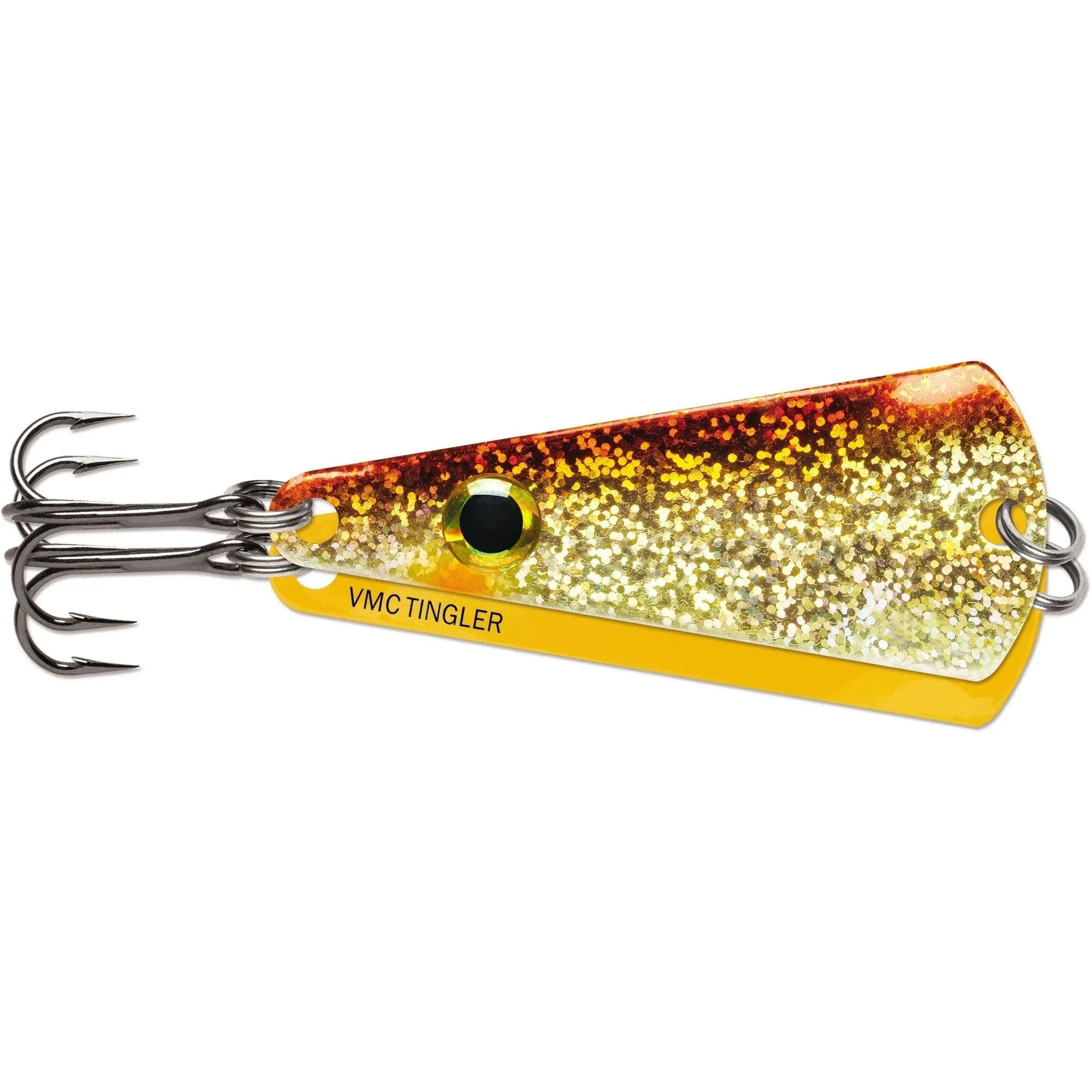 VMC Tingler Spoon - 1/16 oz / Glow Gold Fish