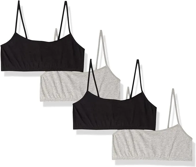 Fruit of the Loom Big Girls Training Bra Value Packs available in Cotton & Seamless!