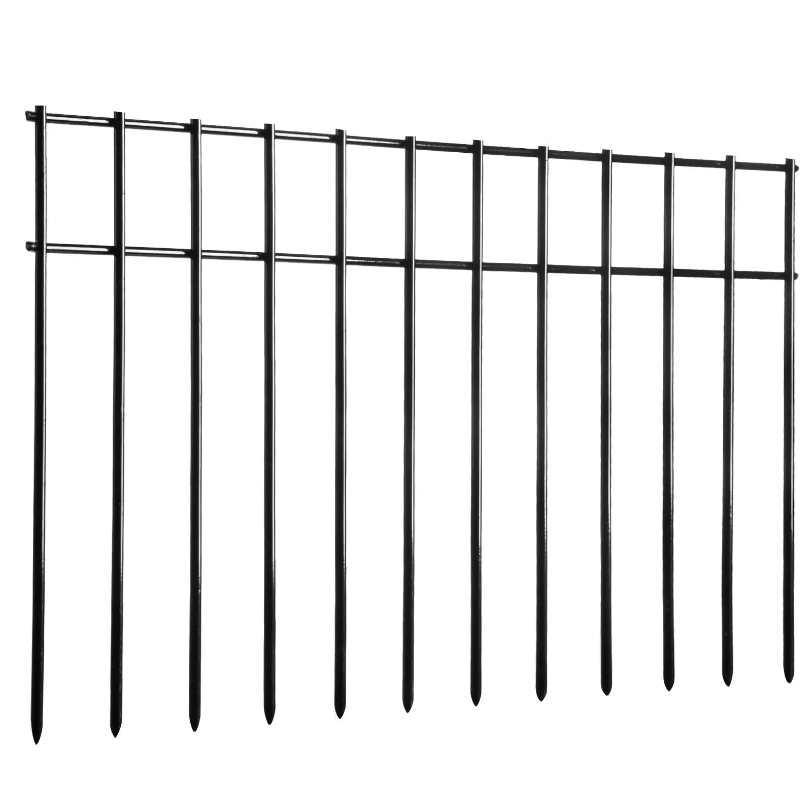 ADAVIN Small or Medium Animal Barrier Fence,25Pack 20 in(L) X12 in(H) Dog Digging Fence Barrier, Garden Fence Animal Barrier for Dogs Rabbits Raccoons, Metal Fence Panel for Outdoor Patio.Total 42 Ft