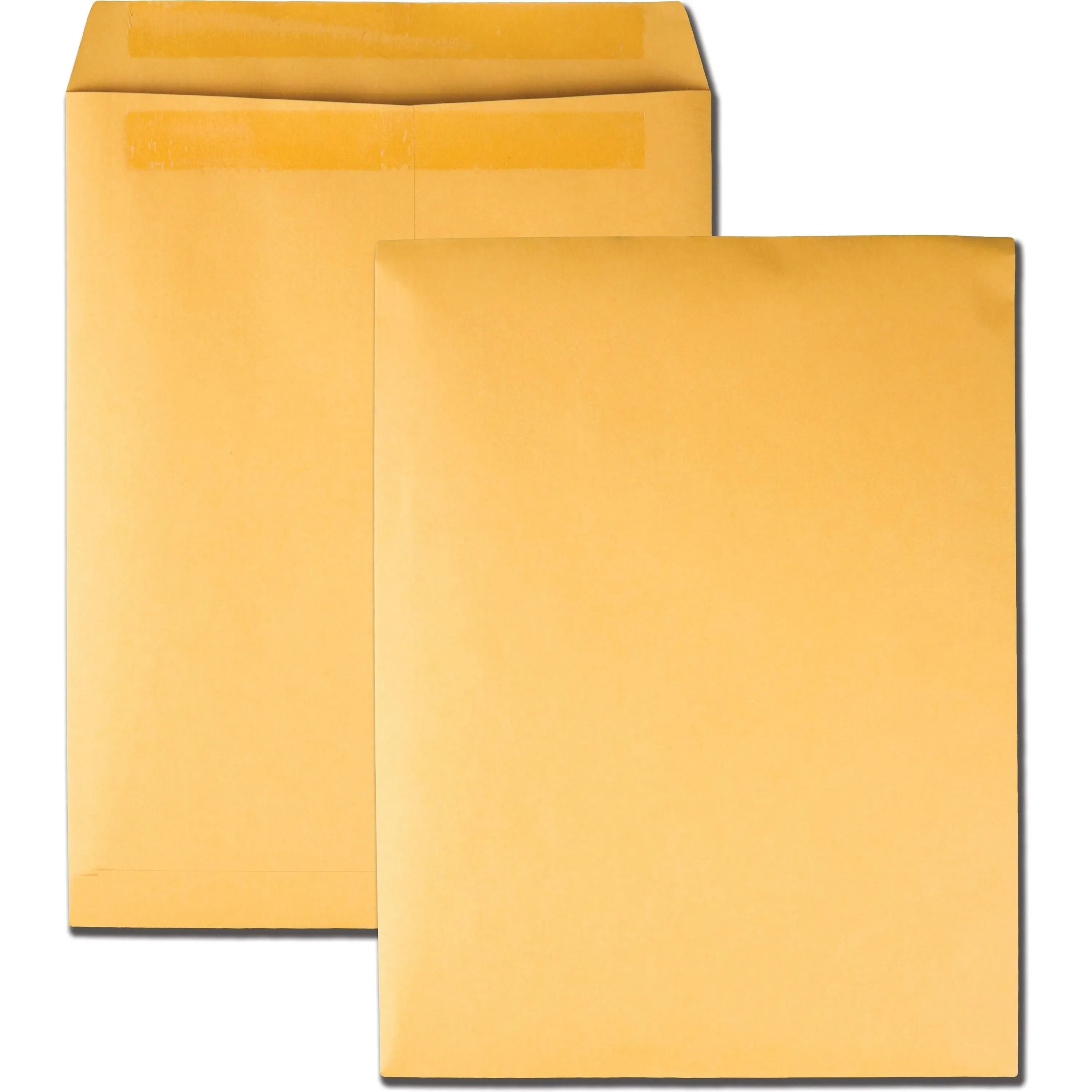 Quality Park Redi Seal Catalog Envelope, 10 x 13, Brown Kraft, 100/Box