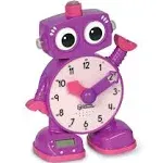 Educational Clock Learning Resources Tock The Learning Clock Purple Time Watch