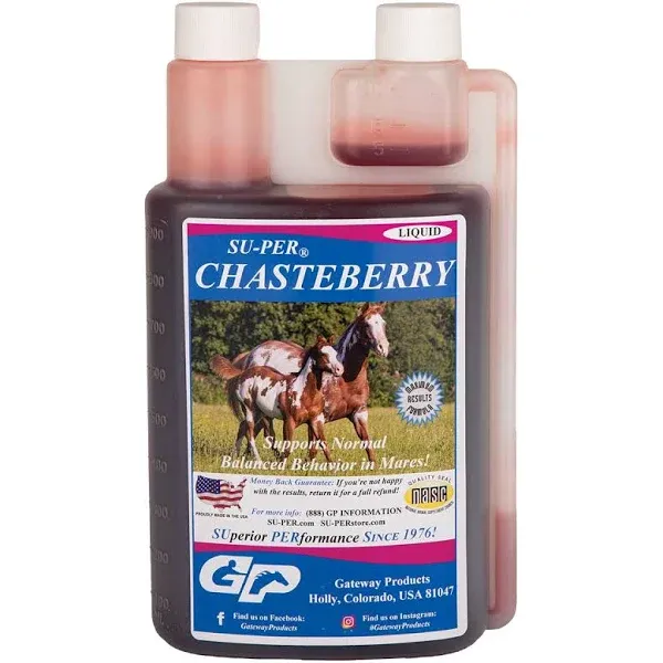 Gateway Products SU-PER Chasteberry Liquid Mare Supplement - Qt/946.25 ml