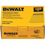 DEWALT 2" Angled Finish Nails 2,500 PK