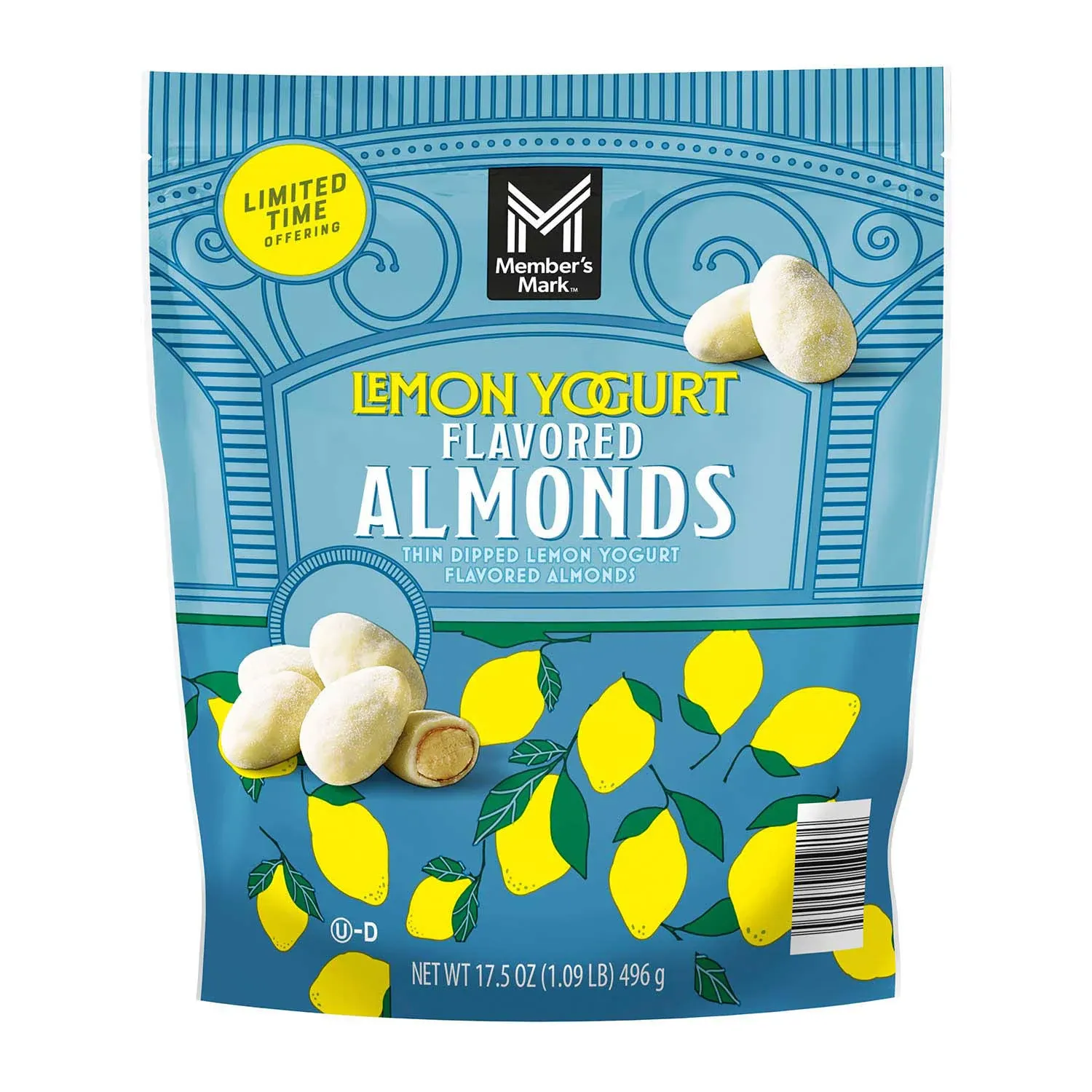 Member's Mark Lemon Yogurt Almonds - 17.5 oz