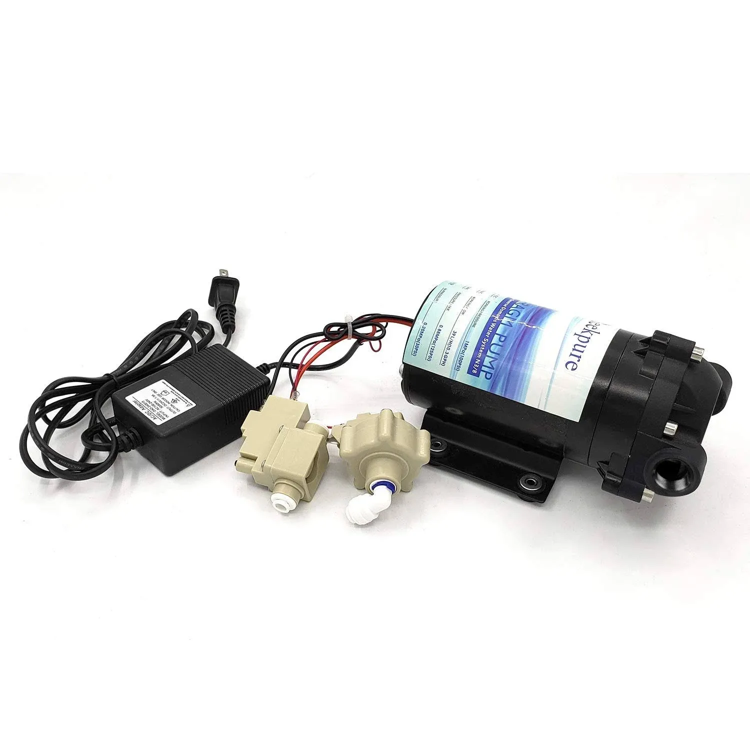 Geekpure Reverse Osmosis Booster Pump-Transformer High and Low Pressure Switches  | eBay