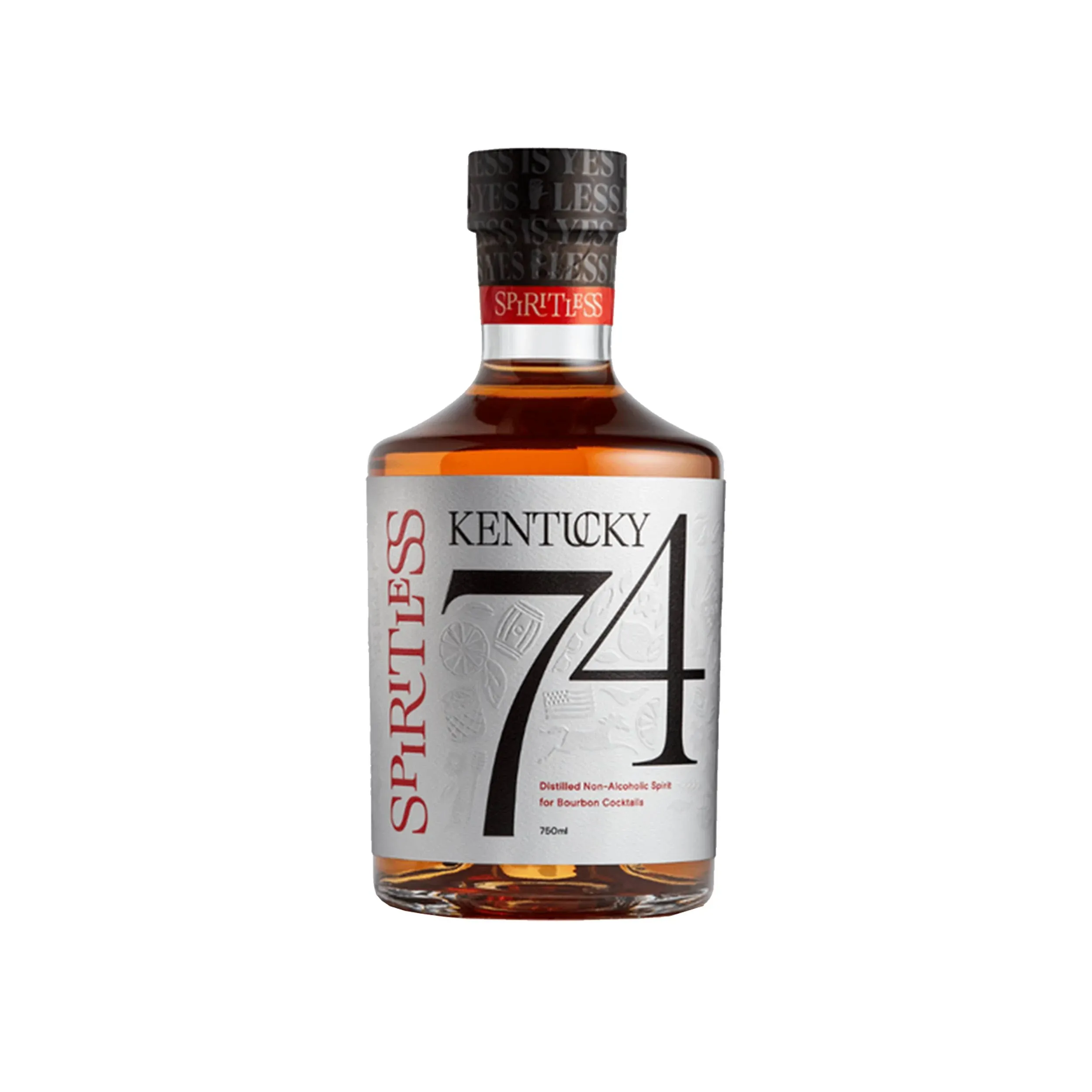 Spiritless Non-Alcoholic Kentucky Bourbon 74 750ml