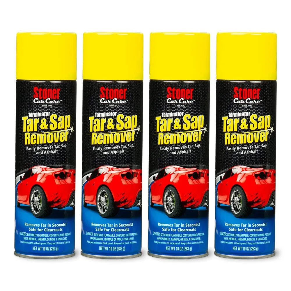 Stoner Car Care 91154-4PK 10-Ounce Tarminator Tar, Sap, and Asphalt Remover Safe ...