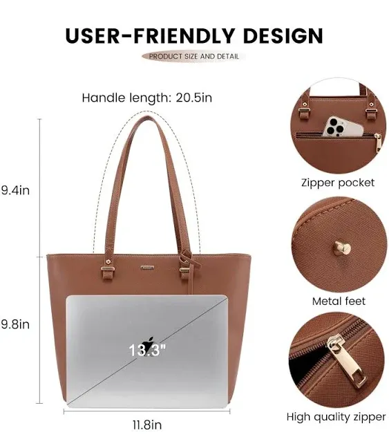 LOVEVOOK Purse for Women Fashion Tote Bag Shoulder Handbags Top Handle Satchel Bags with External Pocket