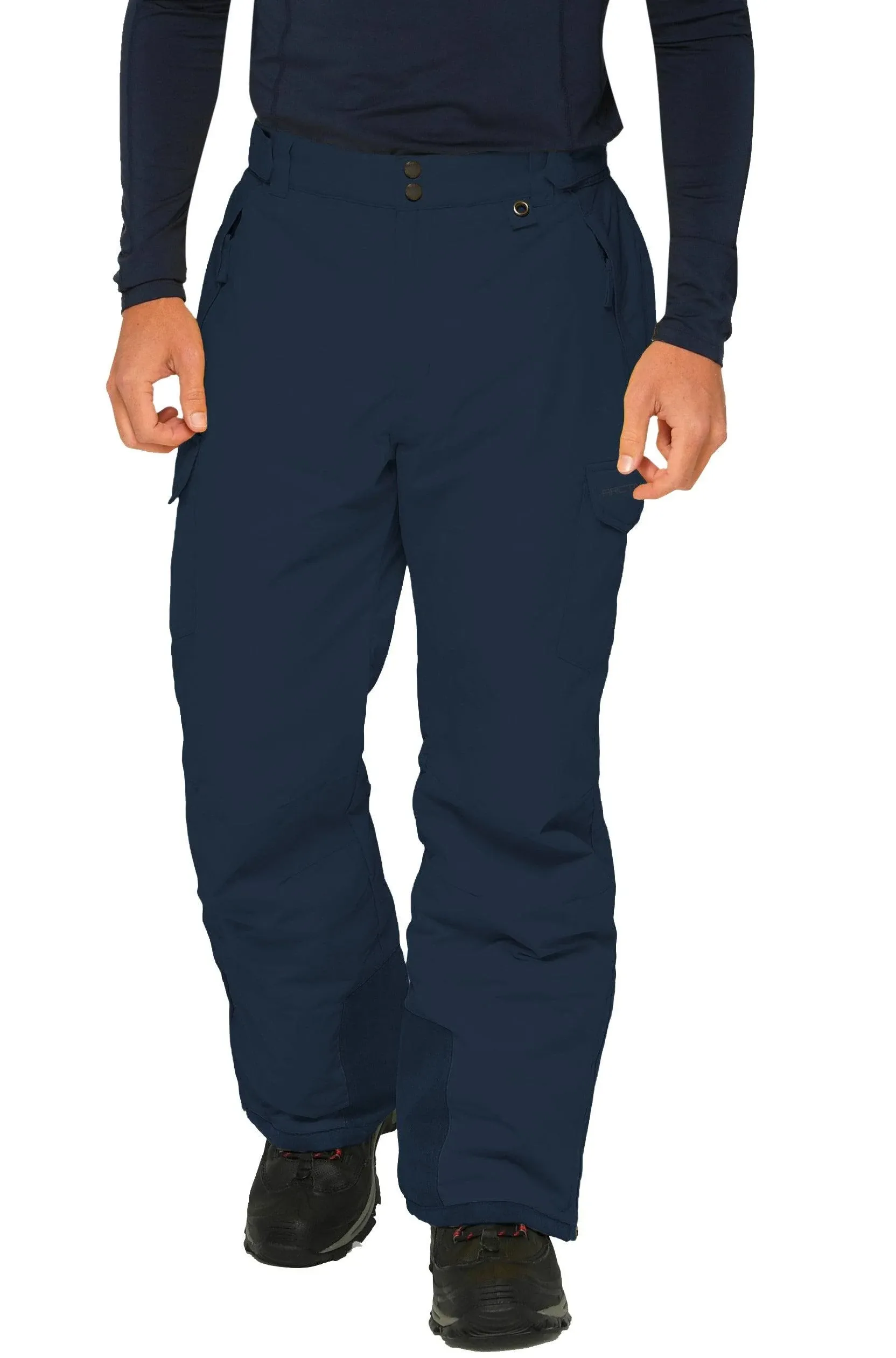 NWT Arctix Men&#039;s Snowsport Cargo Insulated Ski Pants Blue Night Navy XLarge 34&#034;L