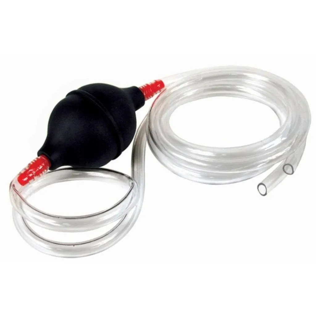 Shop Craft #36668 Clear Plastic Bulb Siphon Pump ~ Aquarium Auto ~ 2-Pack