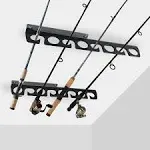 Homydom Fishing Rod/Pole Ceiling/Wall Storage Rack