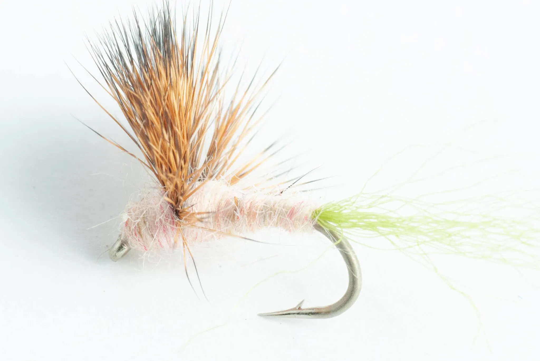 Blue Wing Olive Adams Dry Fly - 6 Pack