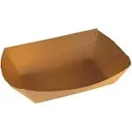 SQP 7151 Kraft #100 Food Tray 4/250 CS