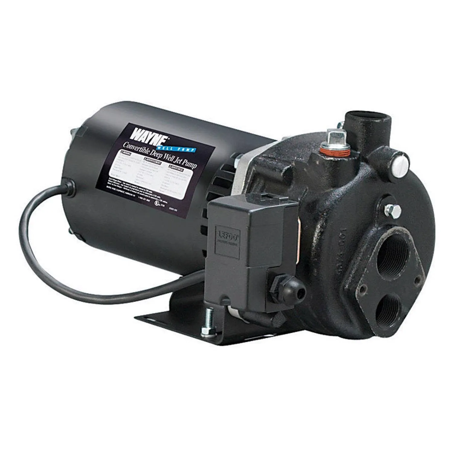 Wayne CWS75 3/4 HP Convertible Jet Well Pump