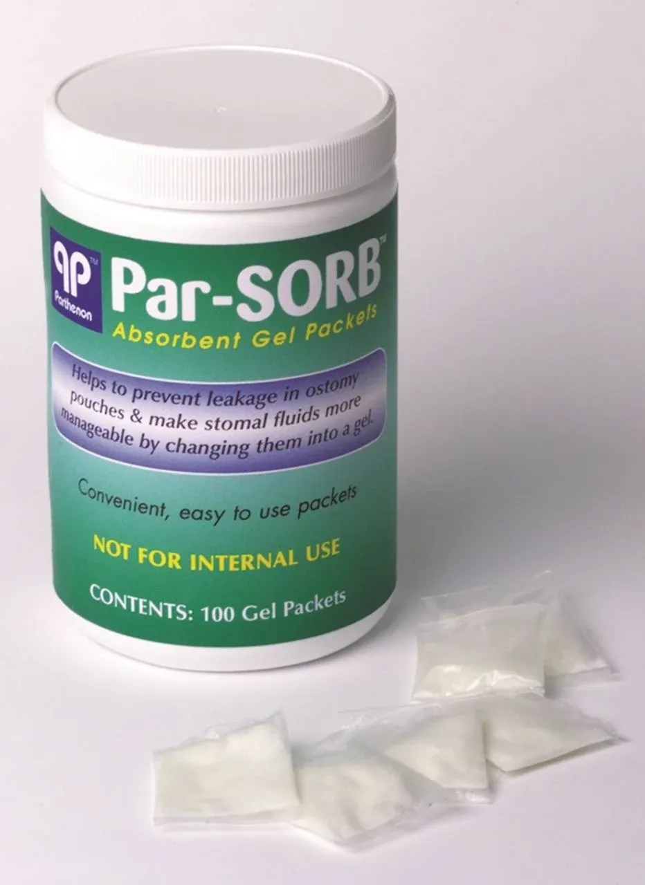 Parthenon Par-Sorb Gel Packets, 100 Gel Packets