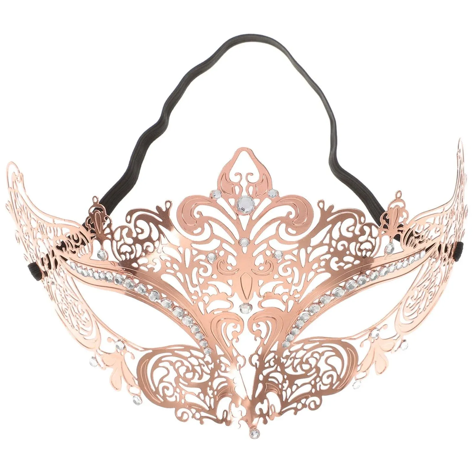 Toyvian Masquerade Mask Lace Mask with Diamond for Dance Party for Girls Women ...