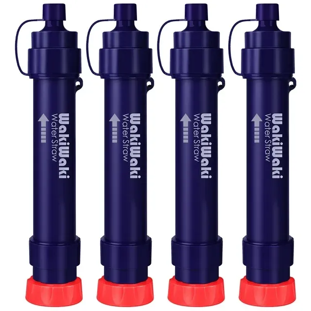 Membrane Solutions Water Filter Straw WS02 Detachable 4-Stage 0.1-Micron Portable Water Filter Camping