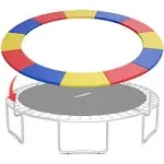 Giantex Trampoline Pad, 8ft 10ft 12ft 14ft 15ft 16ft Trampoline Replacement Safety Pad, 10 / Multicolor