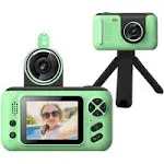 Kids Camera, Kids Digital Camera, HD Digital Video Cameras with Flip Lens Camera for Toddler,Christmas Birthday Gifts for Boys and Girls Portable