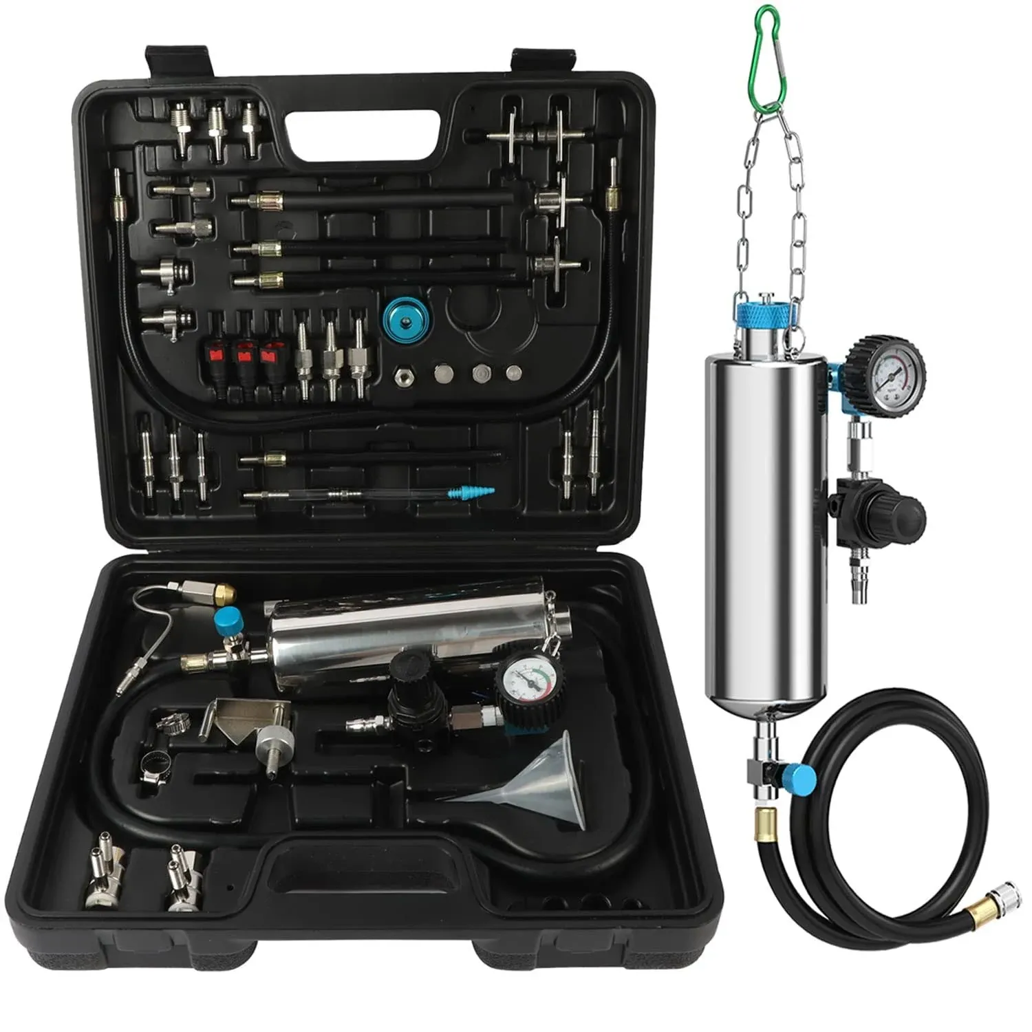 Petrol Fuel Injector Tester Cleaner Non-Dismantle Fuel System Cleaning Tool Kit   | eBay