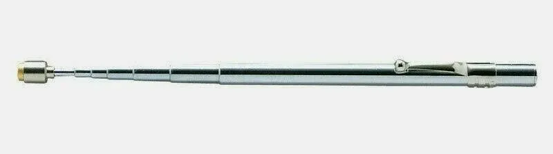 Telescoping Magnetic Pick-Up, 2 lb, Nickel-Plated Steel, 5-1/2 in to 23-1/2 in