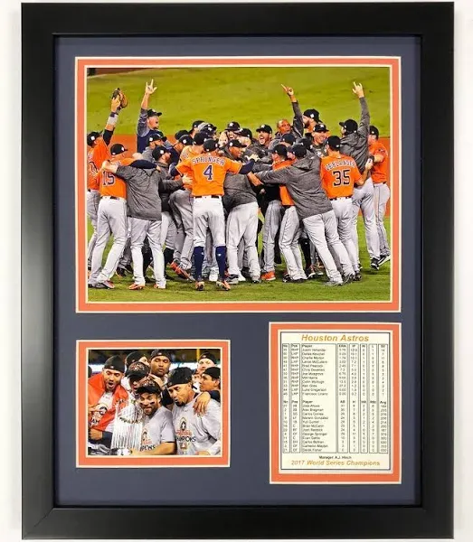 Houston Astros 2017 World Series Championship Collectible | Framed Photo Collage